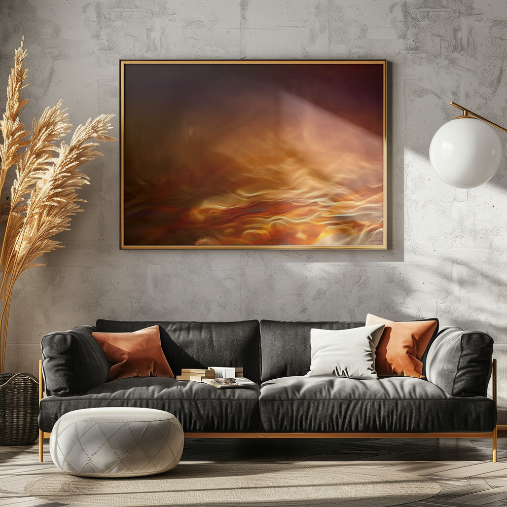 Burning water | Canvas