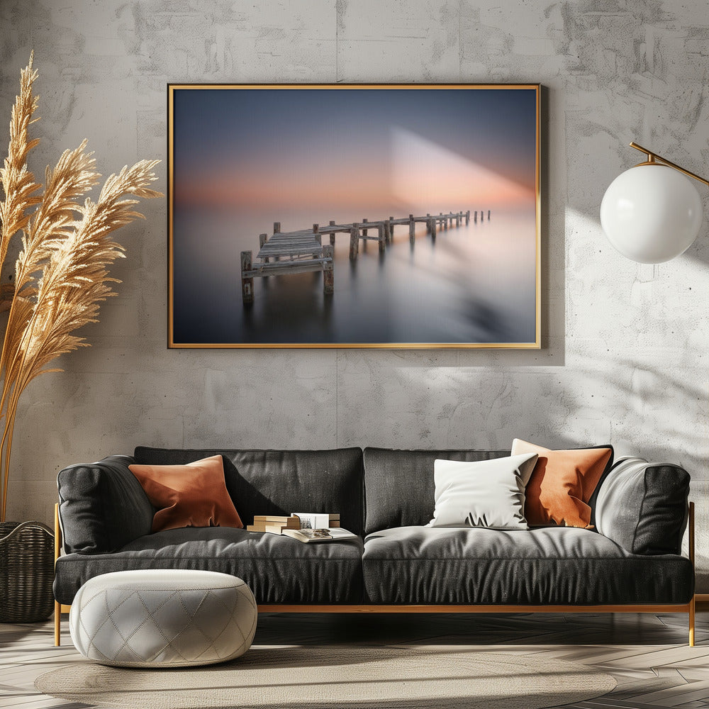 Old pier II | Poster