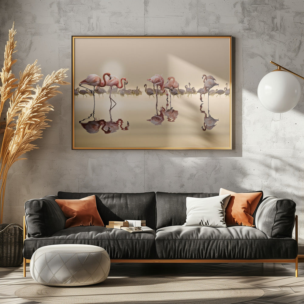FLAMINGOS | Canvas
