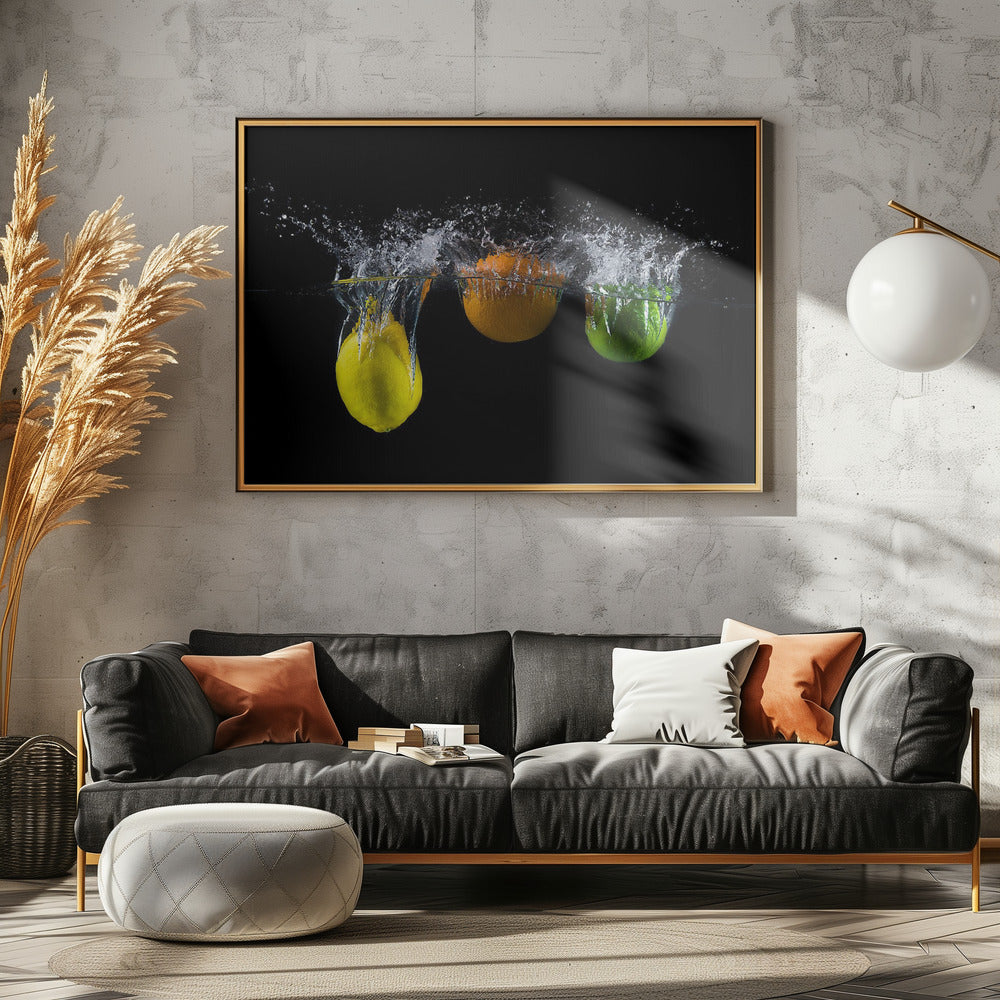 Triple citrus splash | Canvas