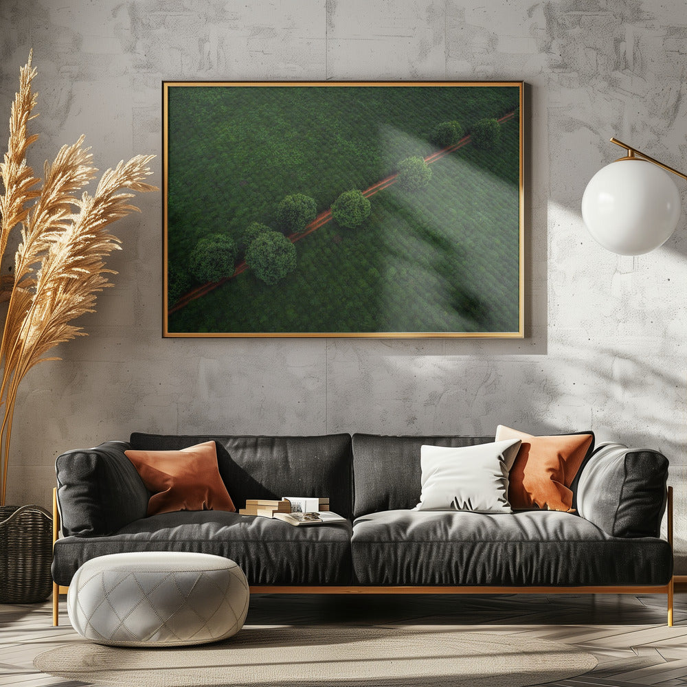 Green Pearls | Canvas