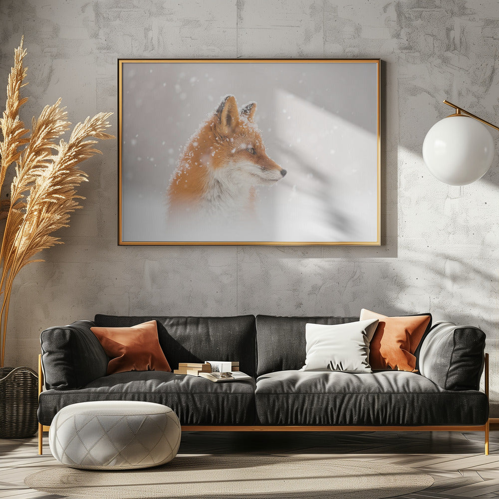 Snow is falling… | Poster