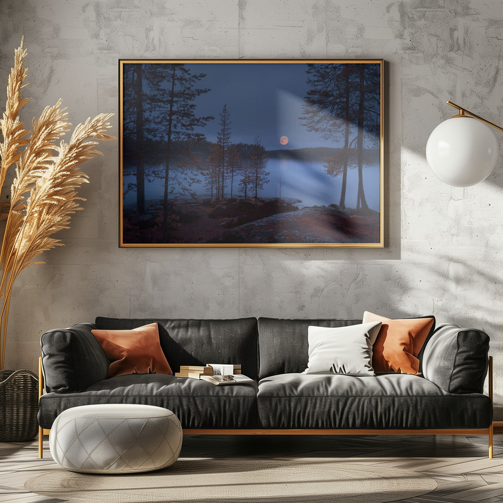Red Moon | Canvas