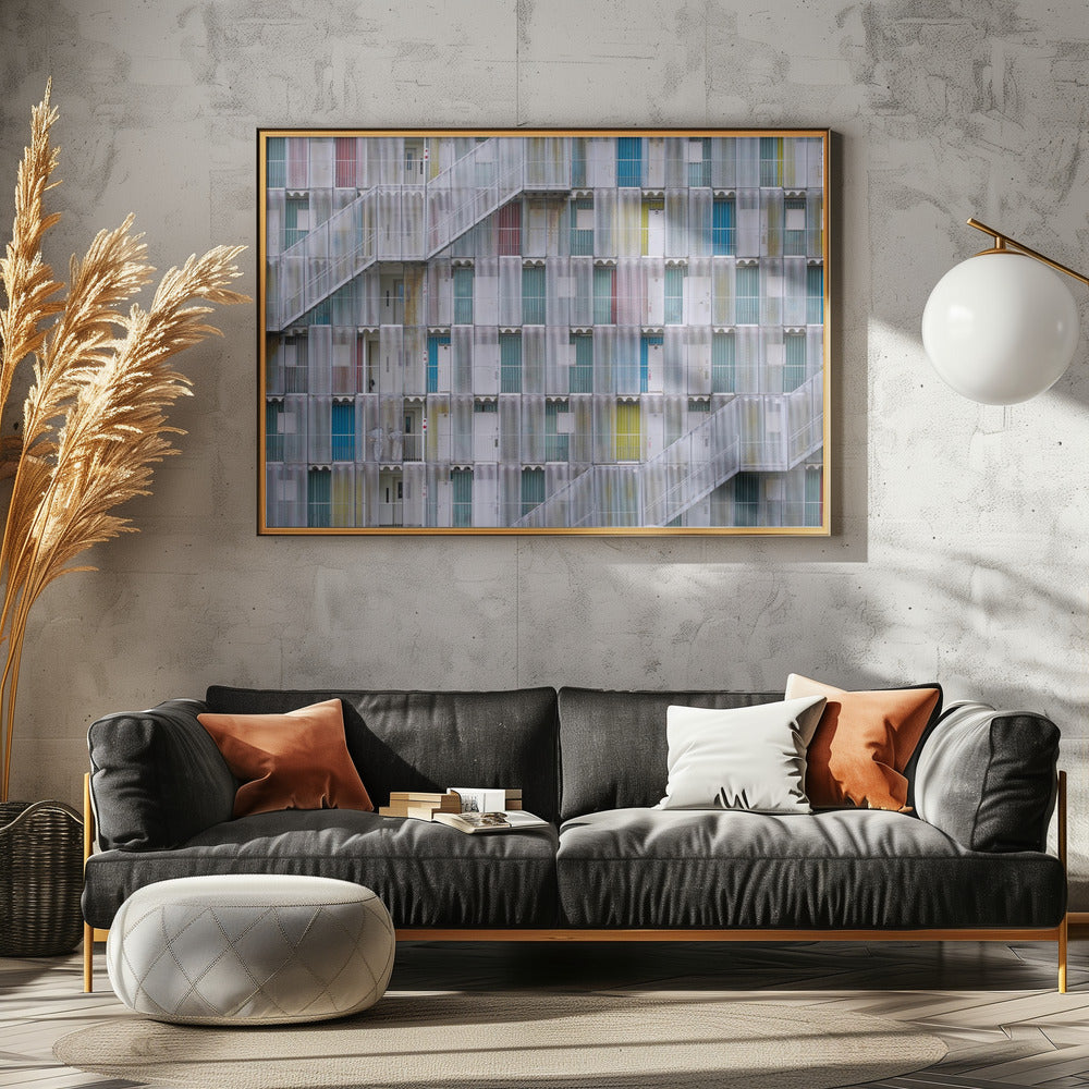 Pastel Color Doors | Canvas