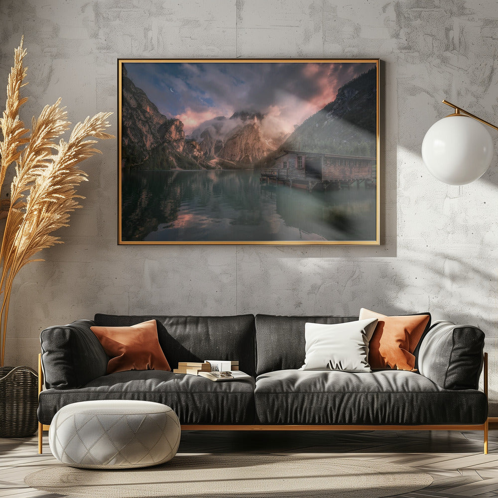 Lago di Braies, Dolomites | Poster