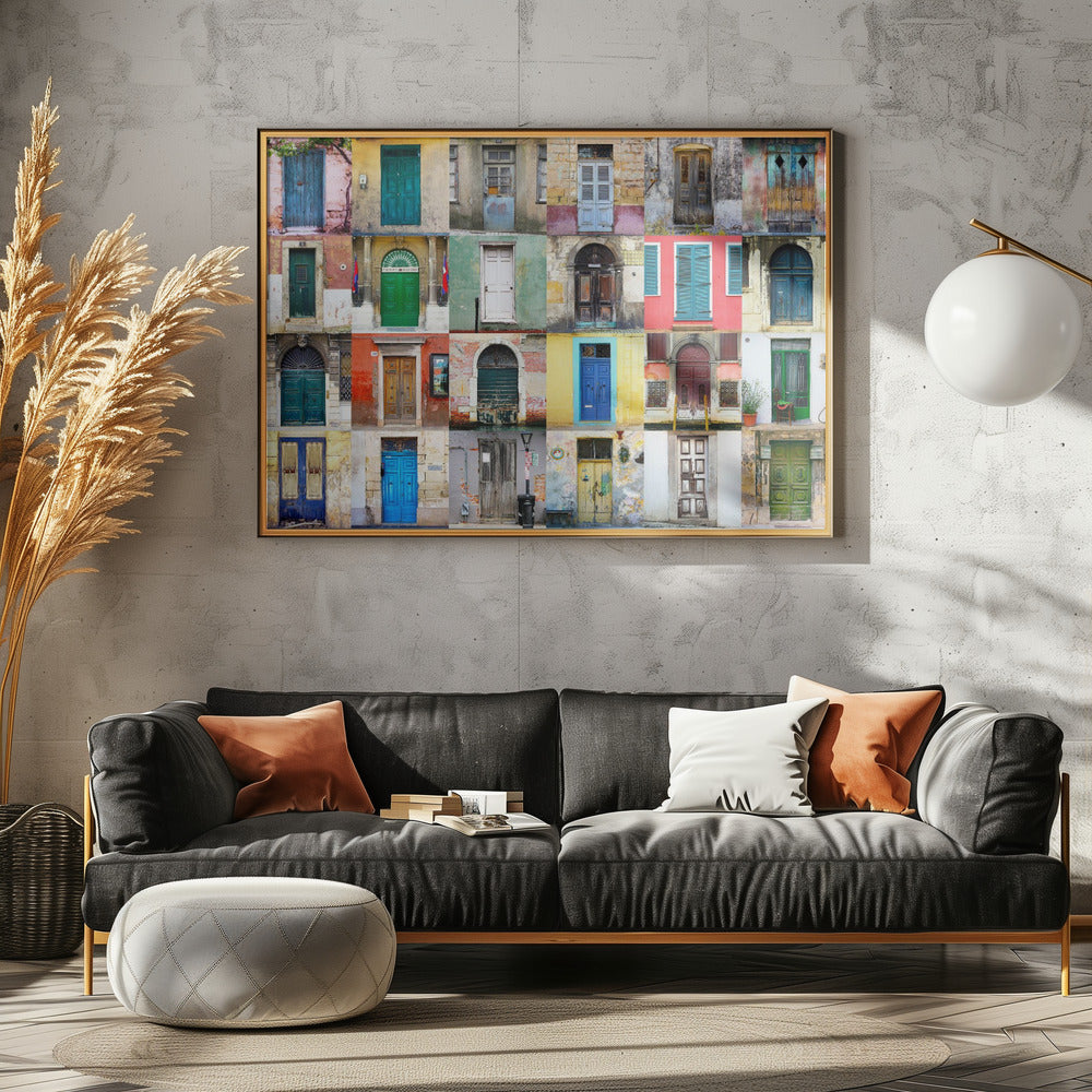Twenty Four Doors | Canvas