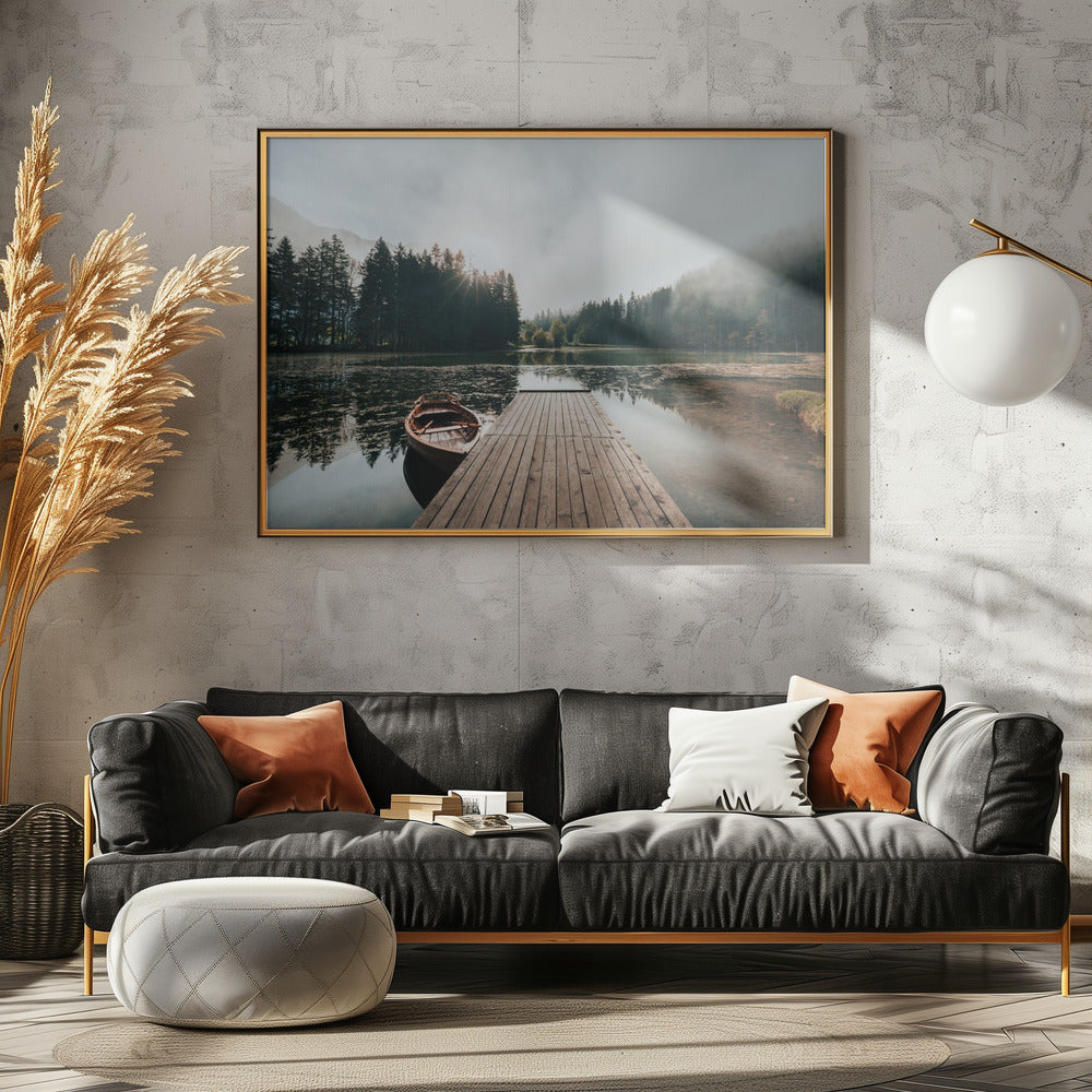 Foggy morning | Canvas