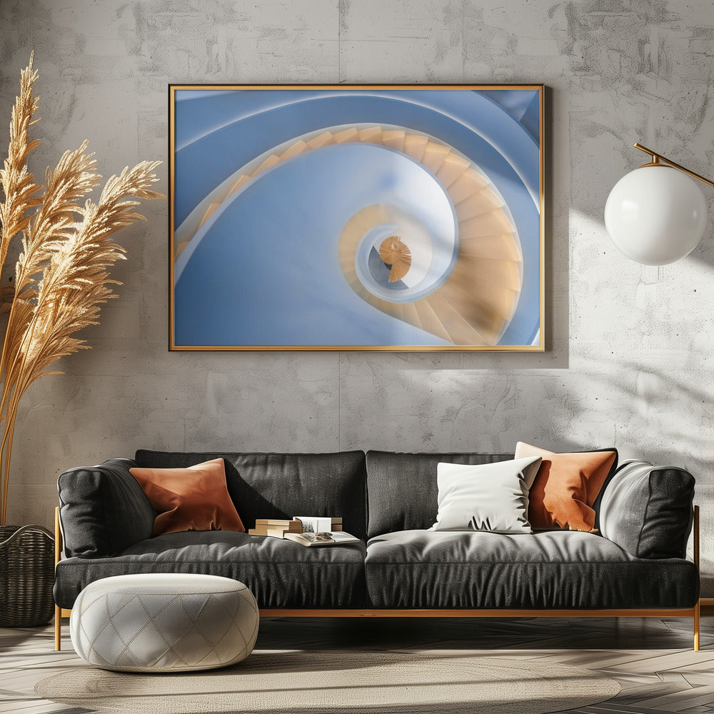 spiral stairs | Poster