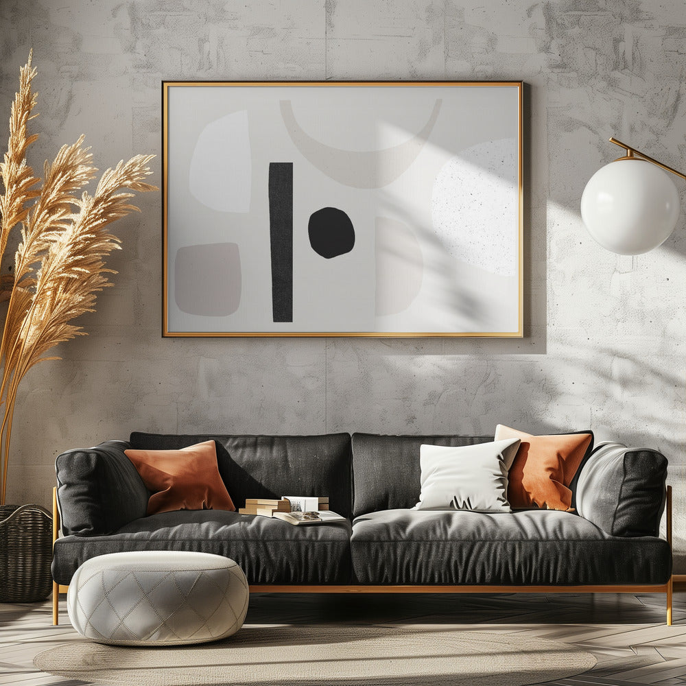 Abstract Shapes Dance | Poster