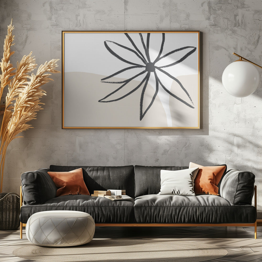 Flower and Cream | Poster