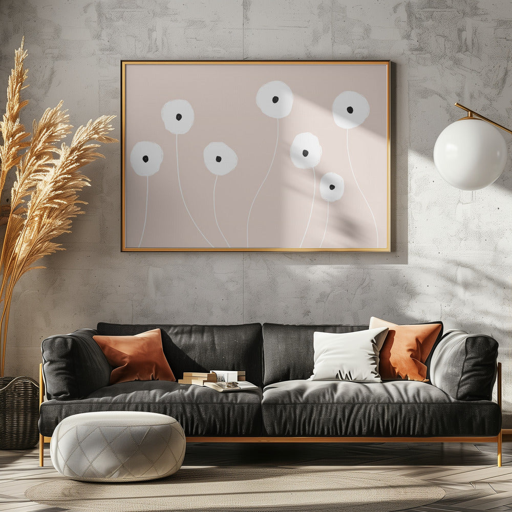 Scandi Flowers | Poster