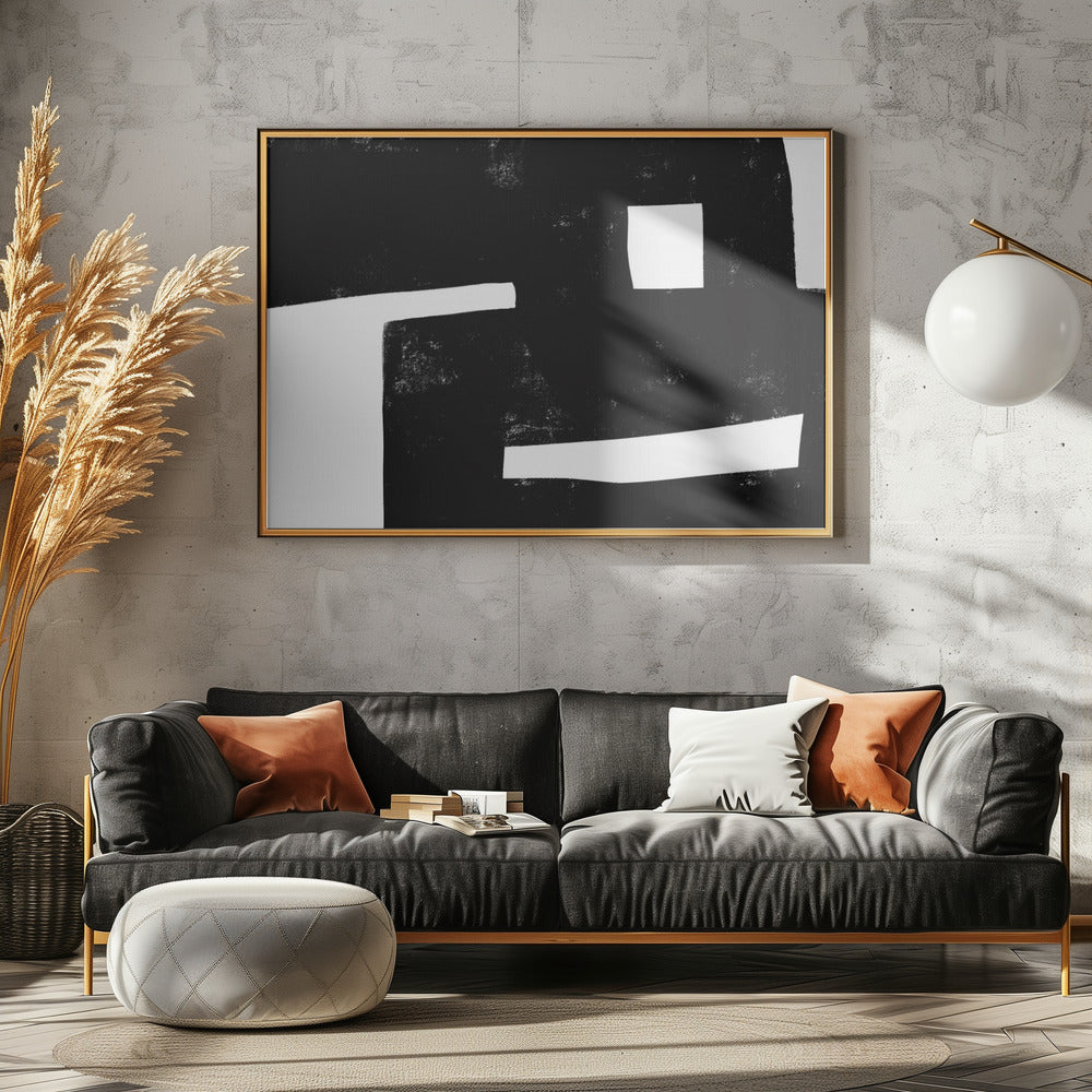 Monochrome Geometry | Poster