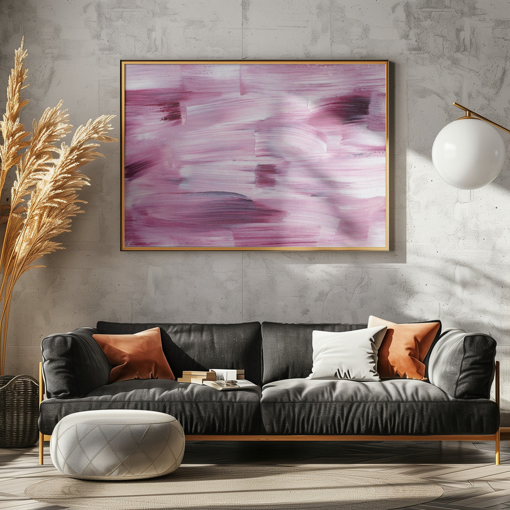 Expressive Colorful Brushstrokes | Poster