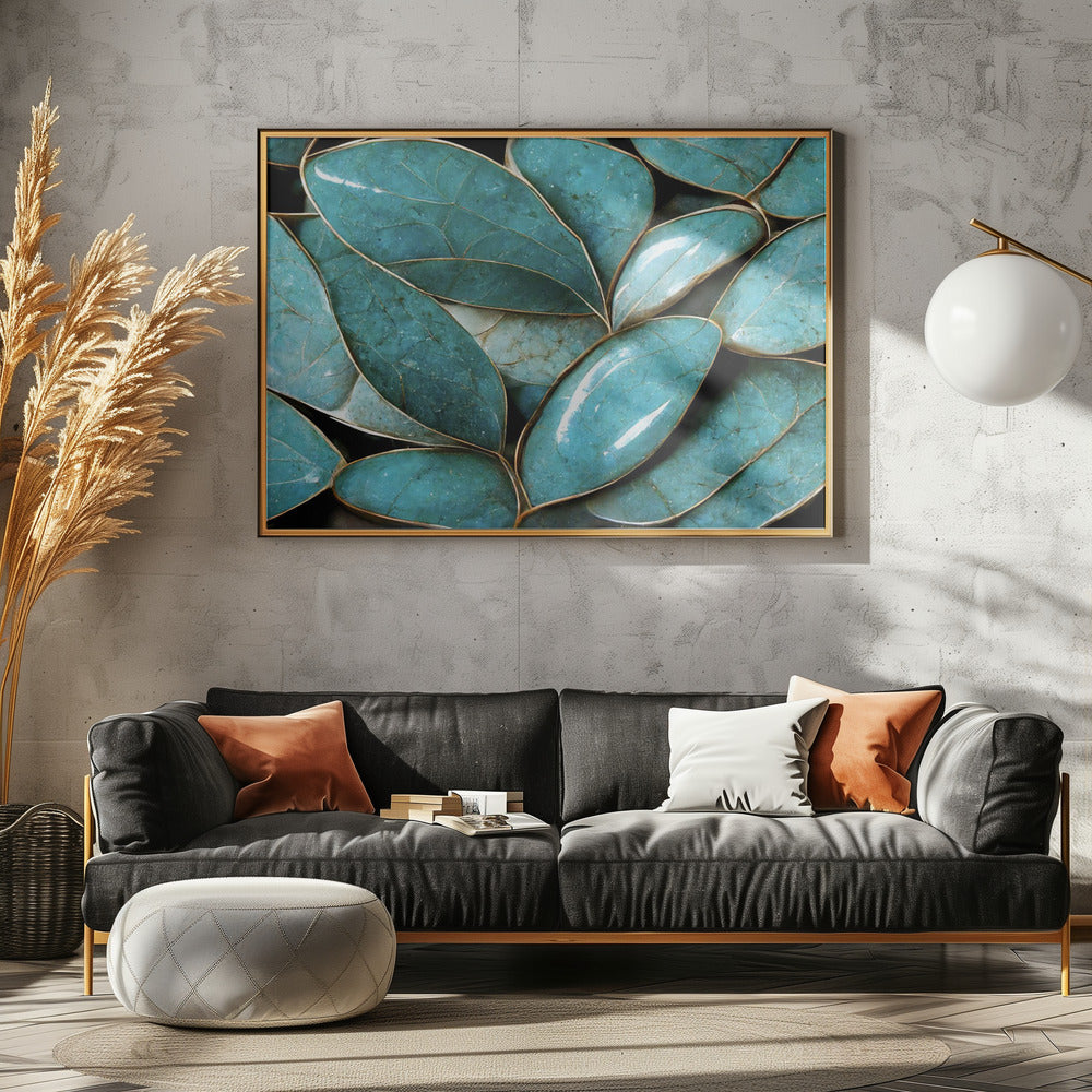 Glistening Leaves | Poster