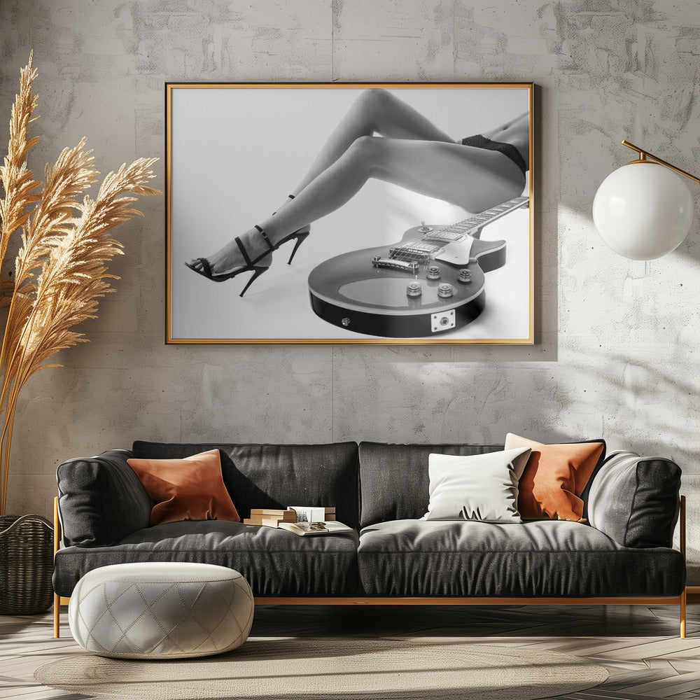 Leggy Les Paul | Canvas
