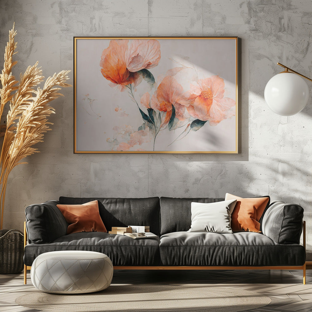 Delicate Floral Dreams | Poster
