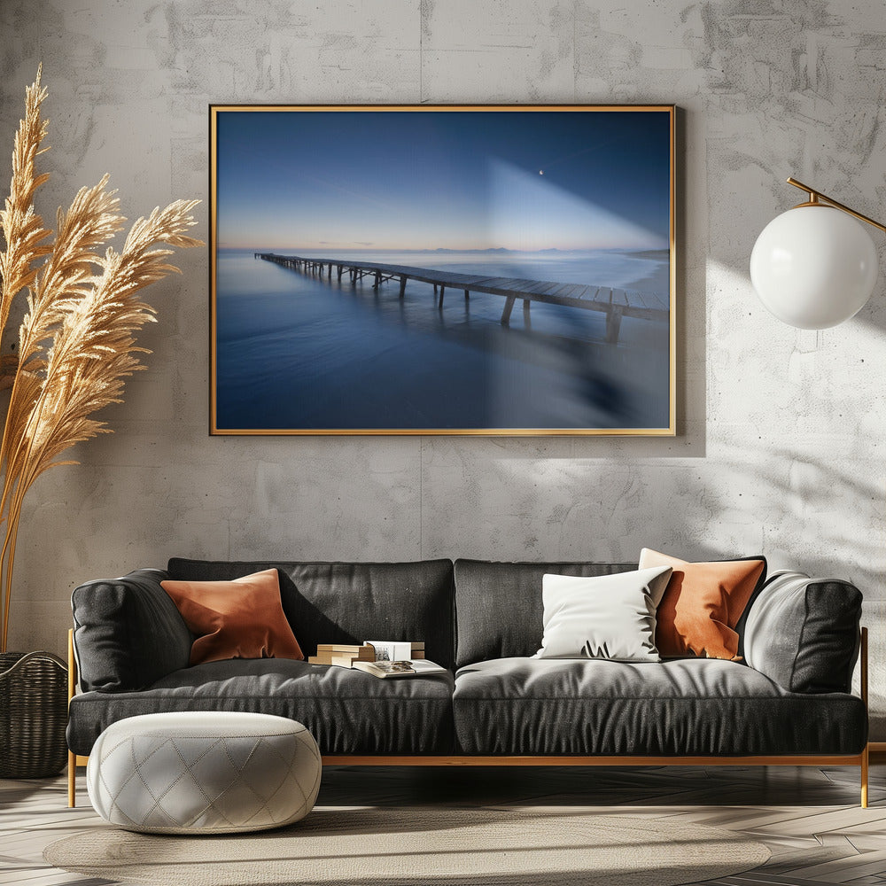 Blue Jetty | Poster