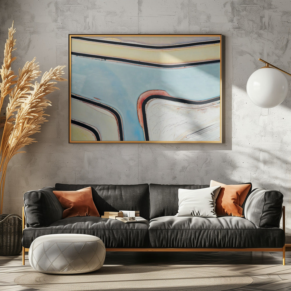 Lithium salt pool abstract | Canvas