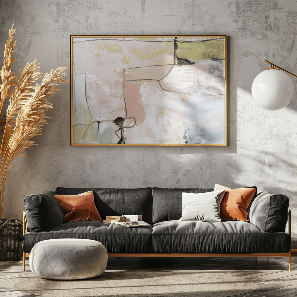 Abstract Pastels | Canvas