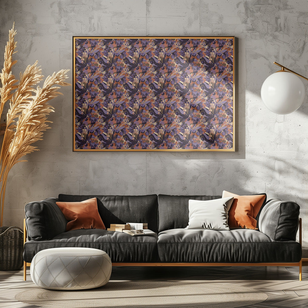 Purple Garden Rhythm | Canvas
