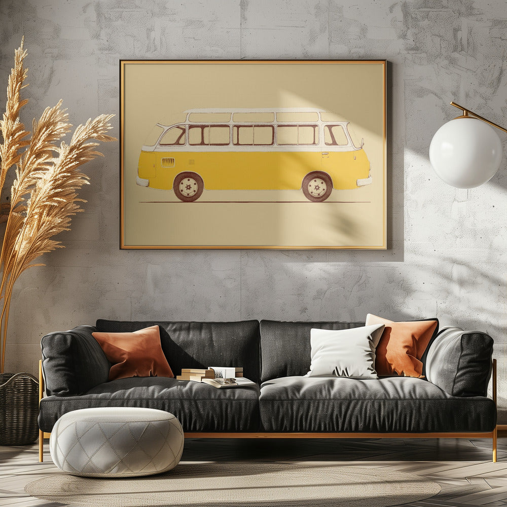 Yellow Van | Canvas