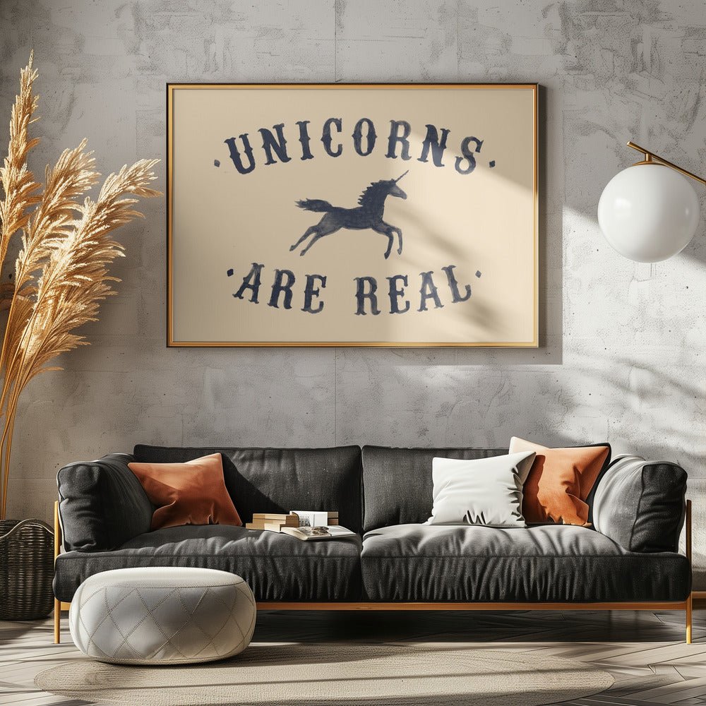 Unicorns Are Real Ii | Canvas