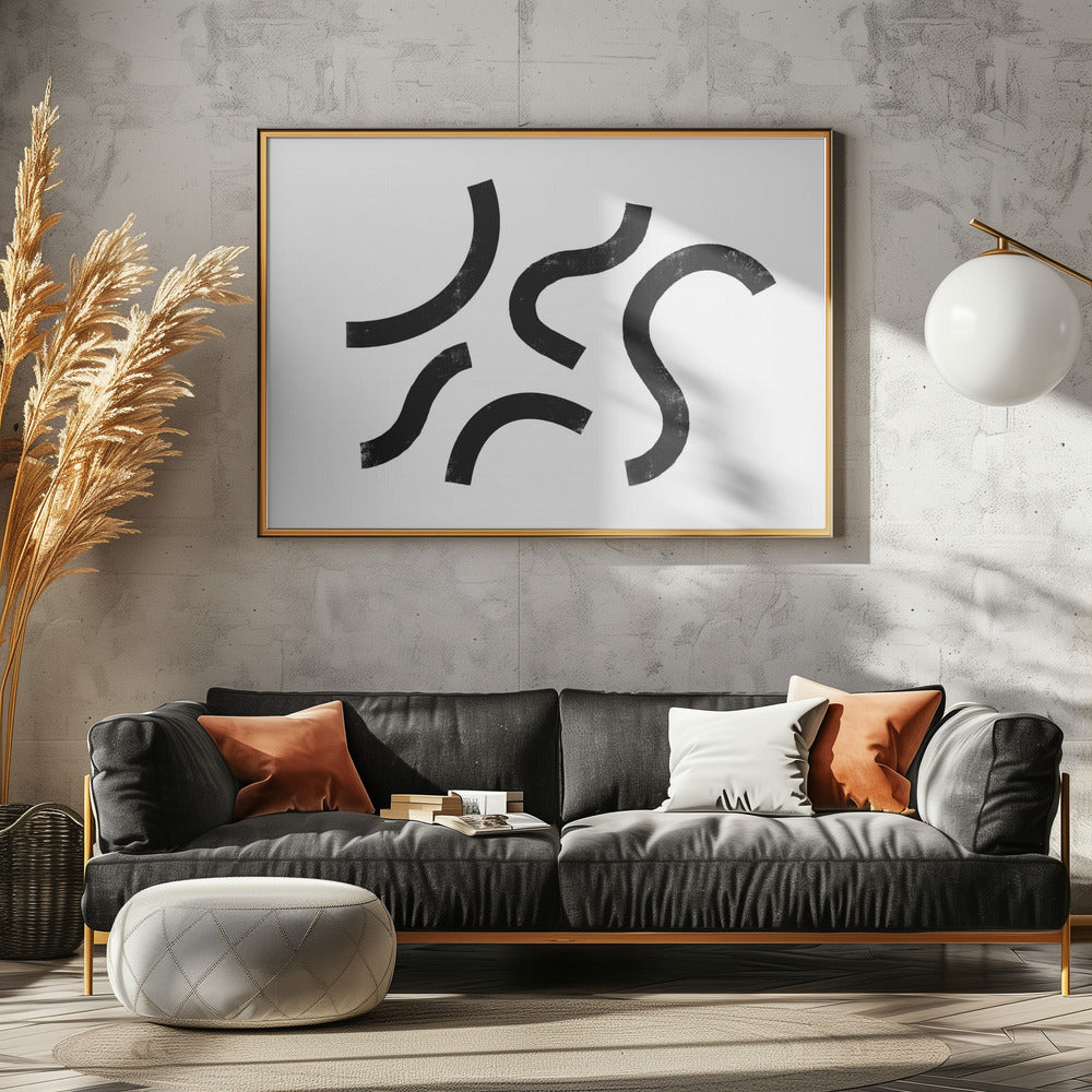 Curved Rhythms | Canvas