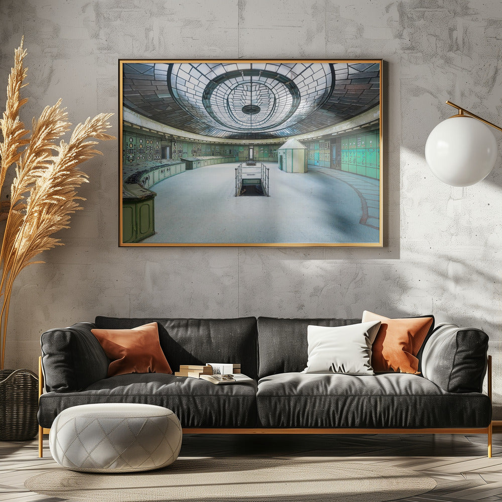 Abandoned Art Deco Control Room | Canvas