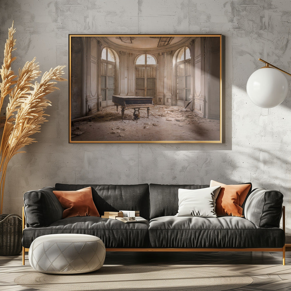 Piano in Decay | Canvas