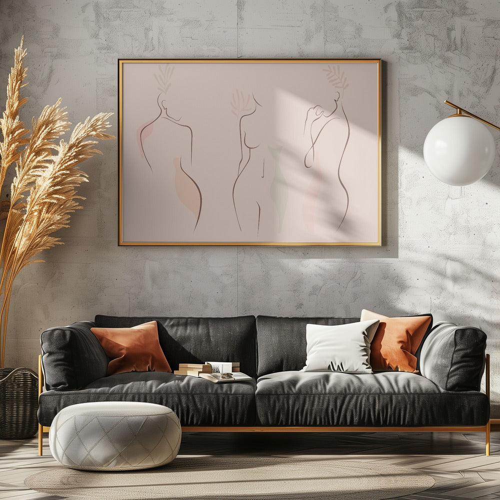 Graceful Silhouettes | Canvas