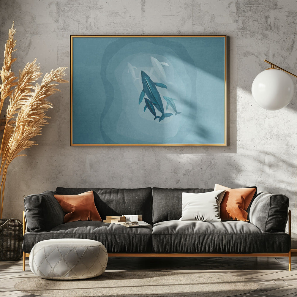 Gentle Giants Swim | Poster