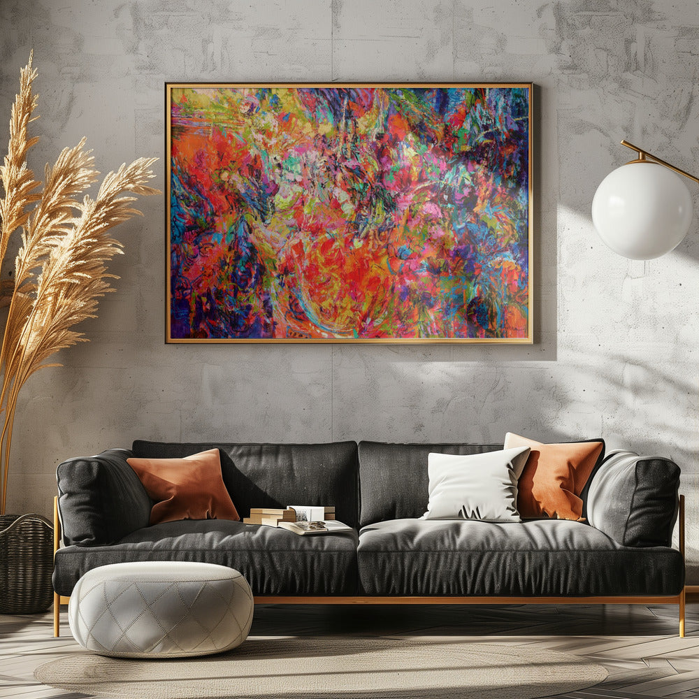 Ethereal Blossom Glow | Canvas