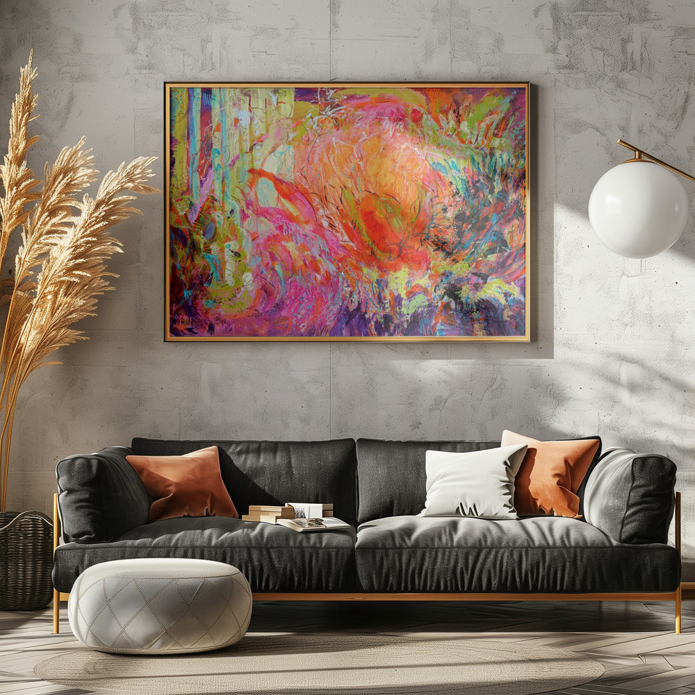 Vivid Petal Whispers | Canvas