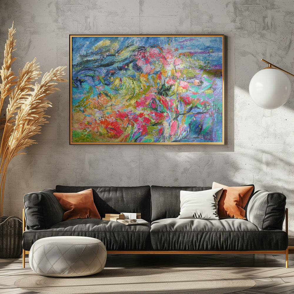 Expressionist Colorful Abstract | Canvas
