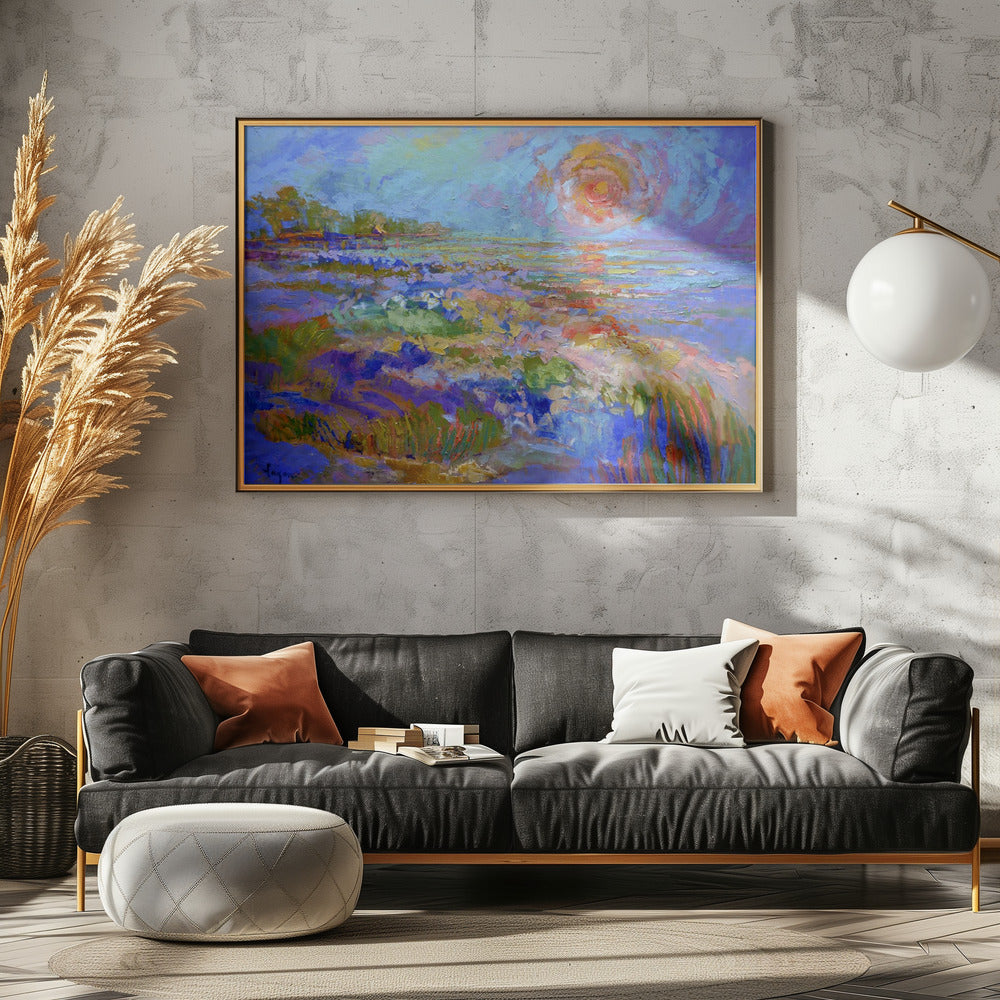 Vivid Horizon Glow | Poster