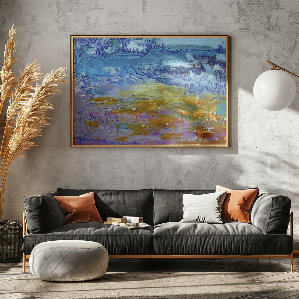 Expressionist Colorful Abstract | Canvas