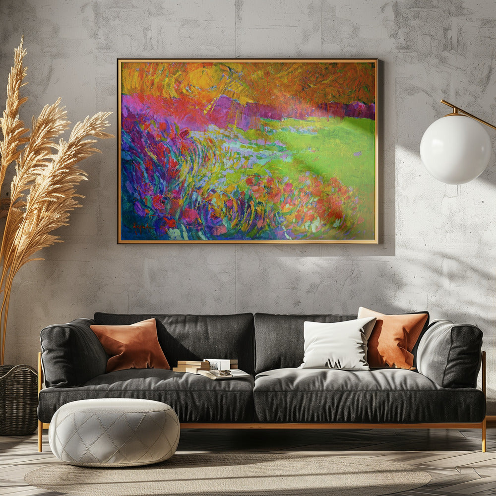 Vivid Garden Harmony | Canvas