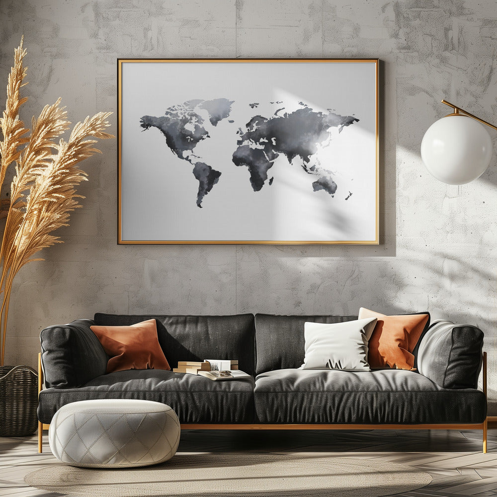 Dreamlike World Map | Canvas