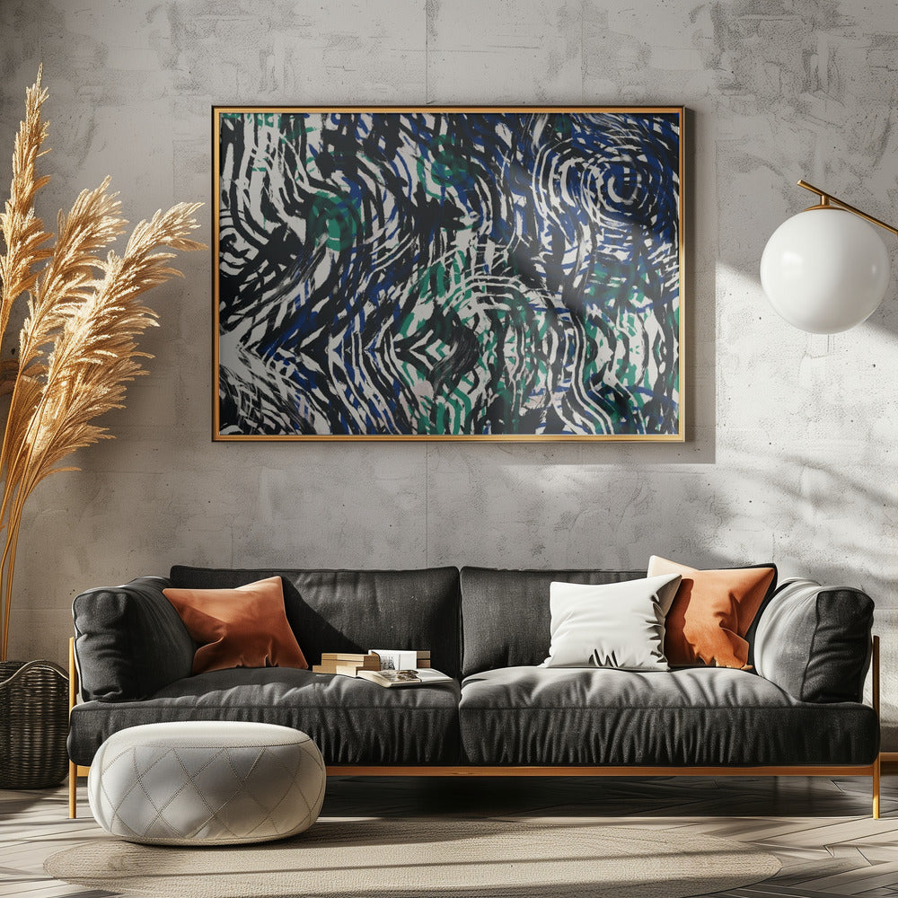 Swirling Maze | Poster
