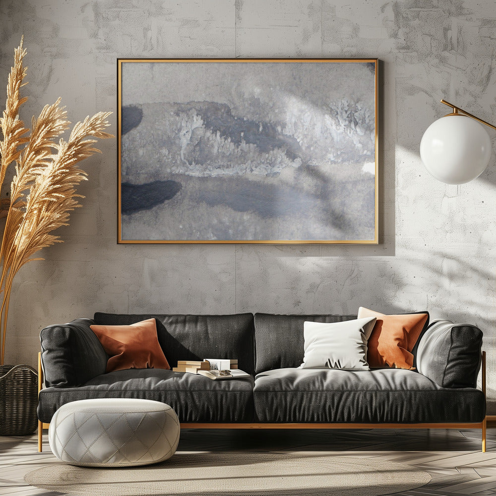 Monochrome Waves | Canvas