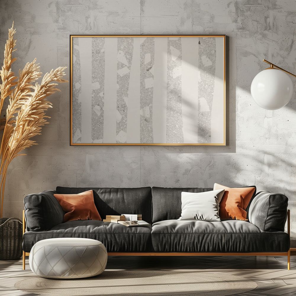Birch Grove Shadows | Canvas