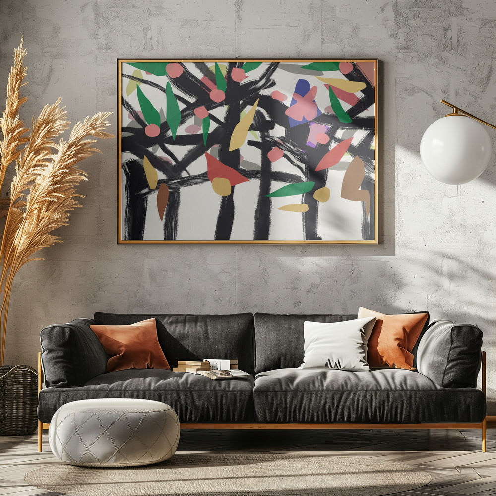 Colors in the forest 06 | Poster