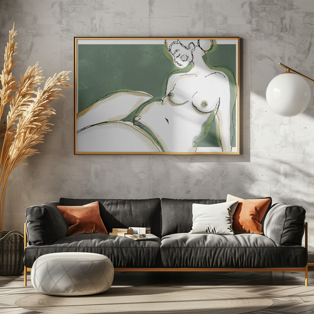 Serene Contours | Canvas