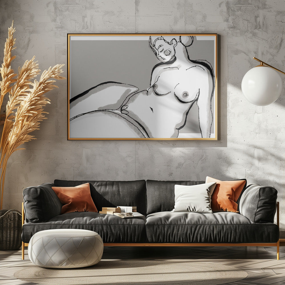 Tranquil Contours | Canvas