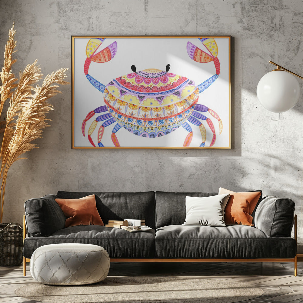 Colorful Crab Dance | Poster