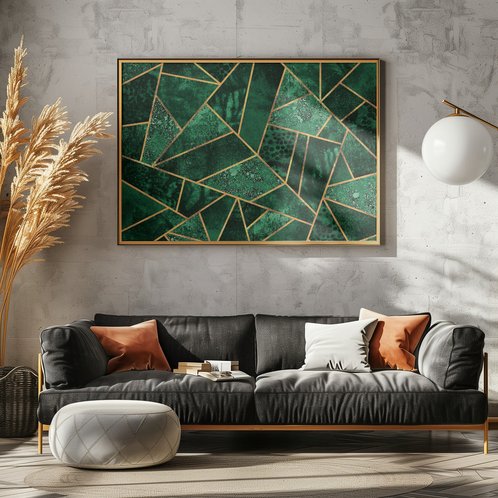 Deep Emerald | Canvas