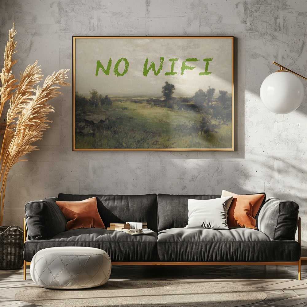 No WiFi / Oil Painting Landscape | Canvas