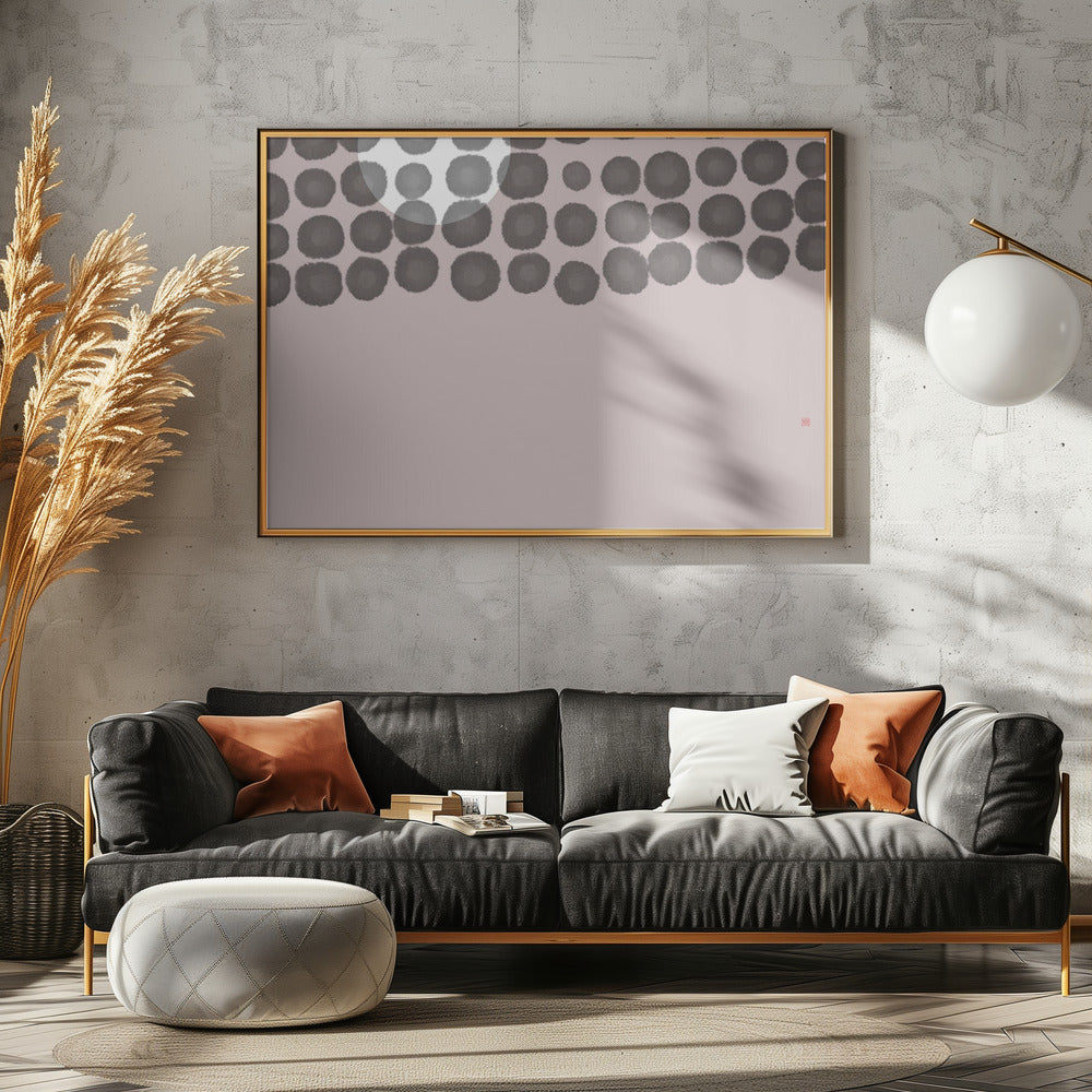 Hidden Moon N°3 | Behind the Clouds | Poster