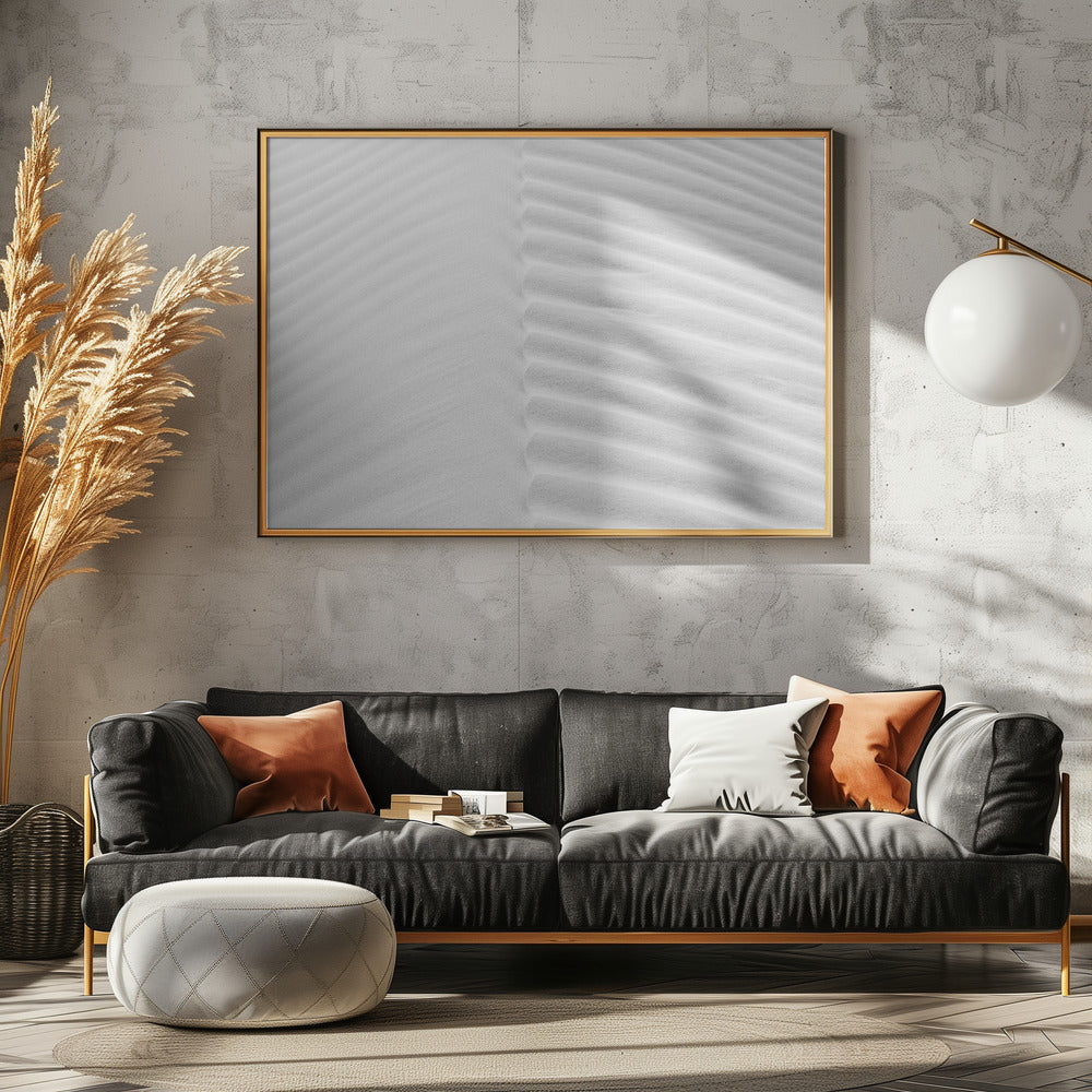 Minimalistic sand dune | Poster