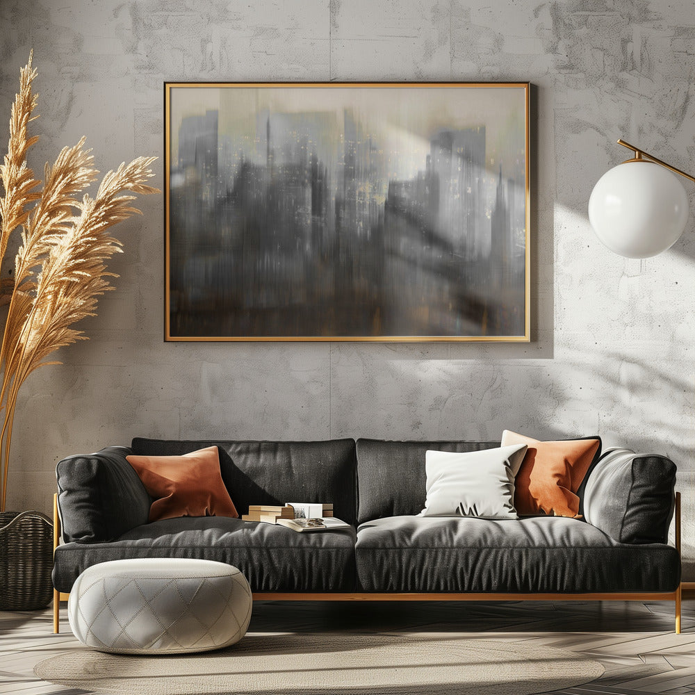Night Sky City | Poster